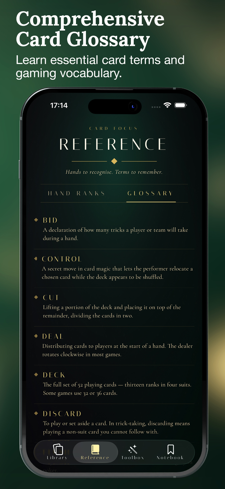 Reference & Glossary